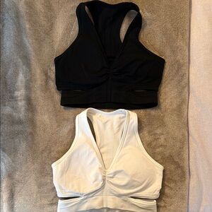 Alphalete Black and White Sports Bras